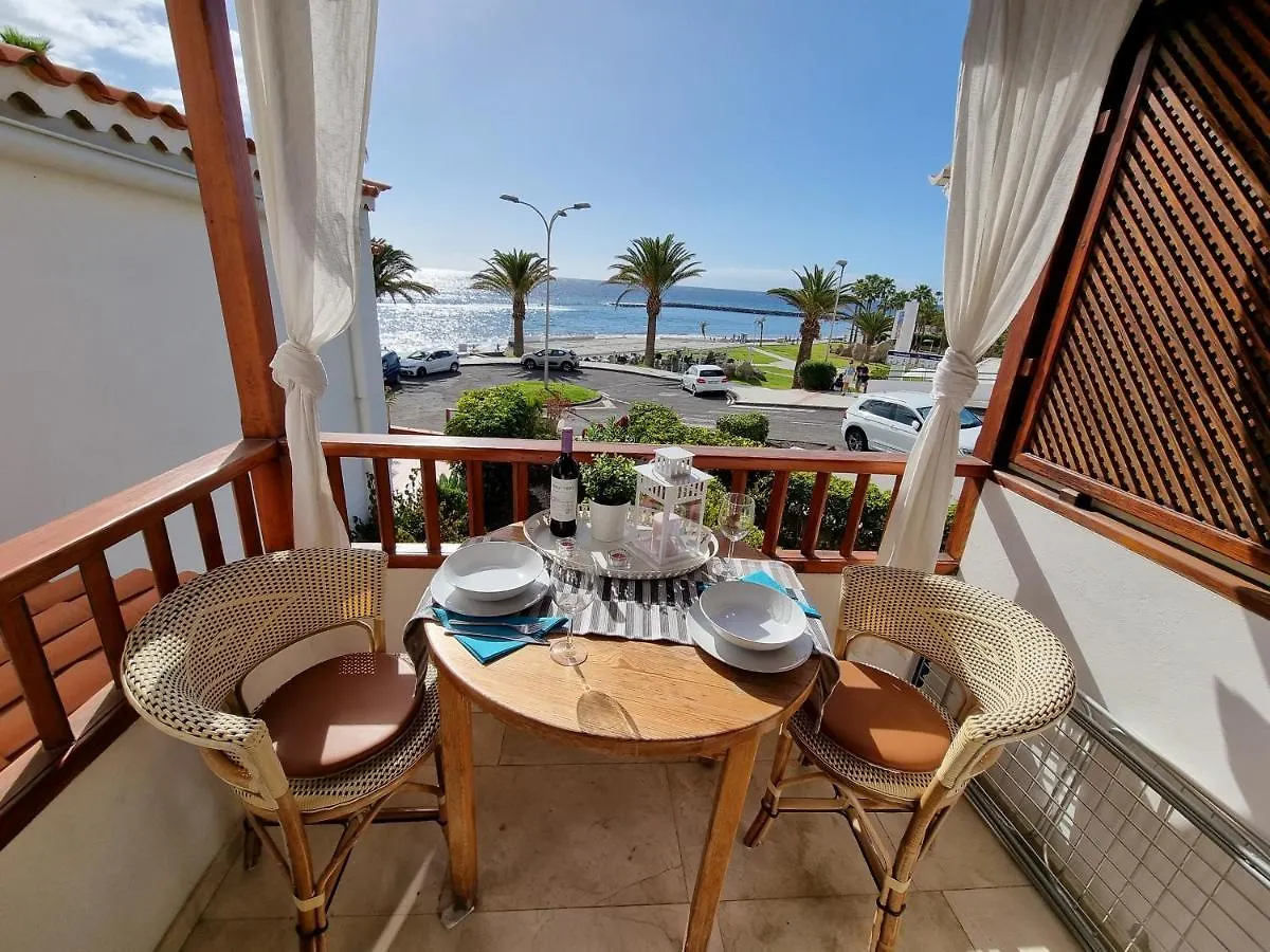 Casa Playa Del Duque 2 In 1St Sea Line Directly At The Beach, Heated Pool, Wifi Apartment Costa Adeje