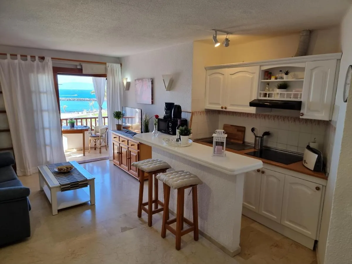 Casa Playa Del Duque 2 In 1St Sea Line Directly At The Beach, Heated Pool, Wifi Apartment Costa Adeje