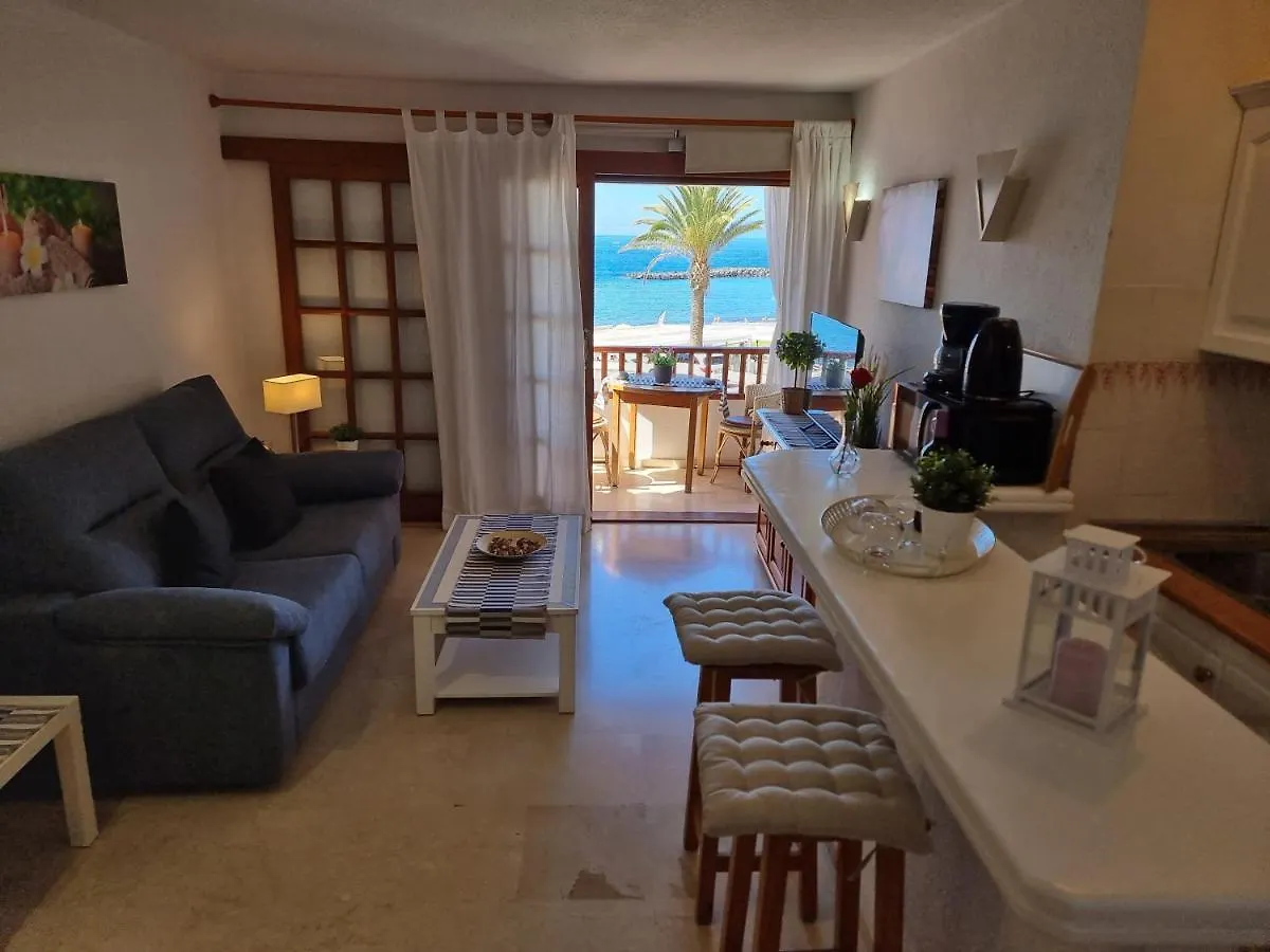 Casa Playa Del Duque 2 In 1St Sea Line Directly At The Beach, Heated Pool, Wifi Apartment Costa Adeje
