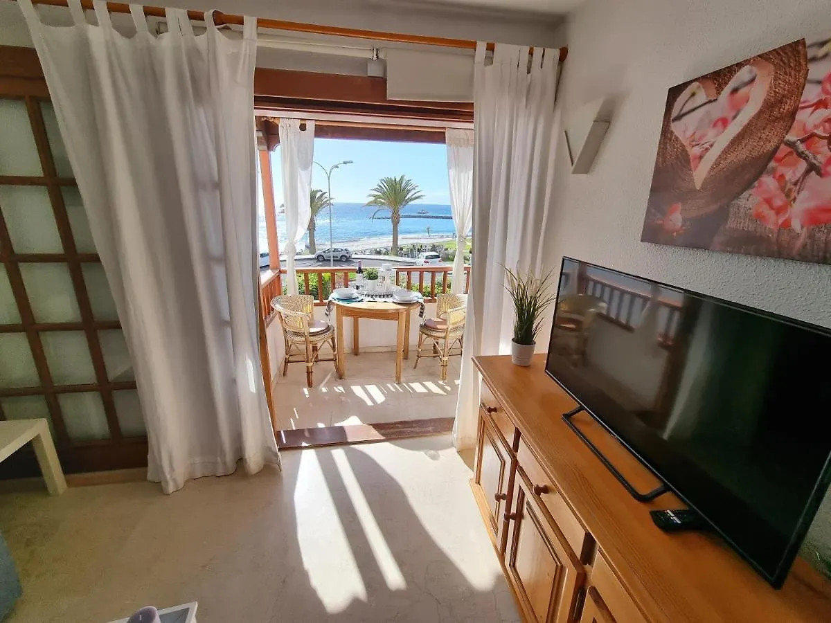 Apartmán Casa Playa Del Duque 2 In 1St Sea Line Directly At The Beach, Heated Pool, Wifi Costa Adeje